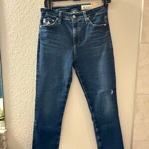 AG Adriano Goldschmied Mari Crop, Color: 9 Years Departure, Size 28 - NWT